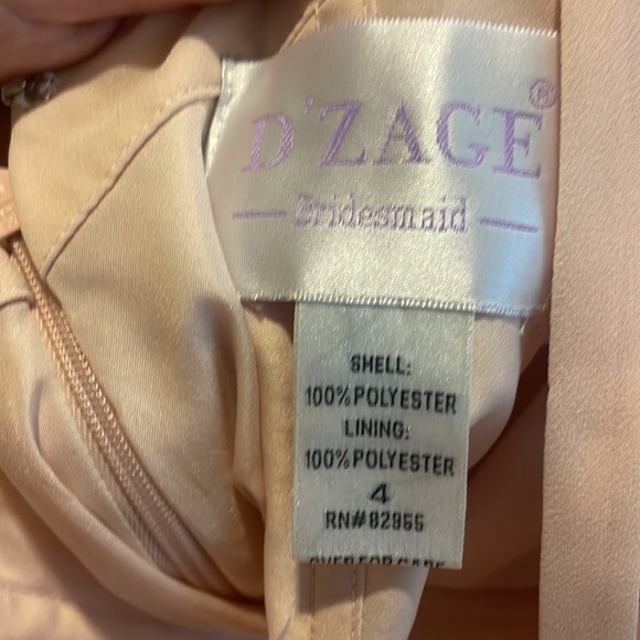 D’Zage Bridesmaid dress - Picture 5 of 5